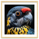 Close-up Portrait of a Vibrant Parrot thumbnail