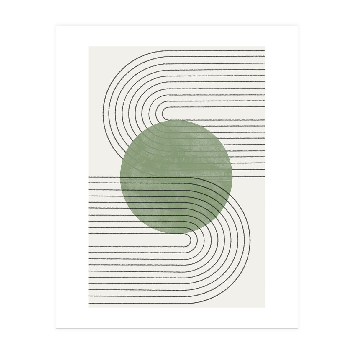 GREEN MOON  (Print Only)