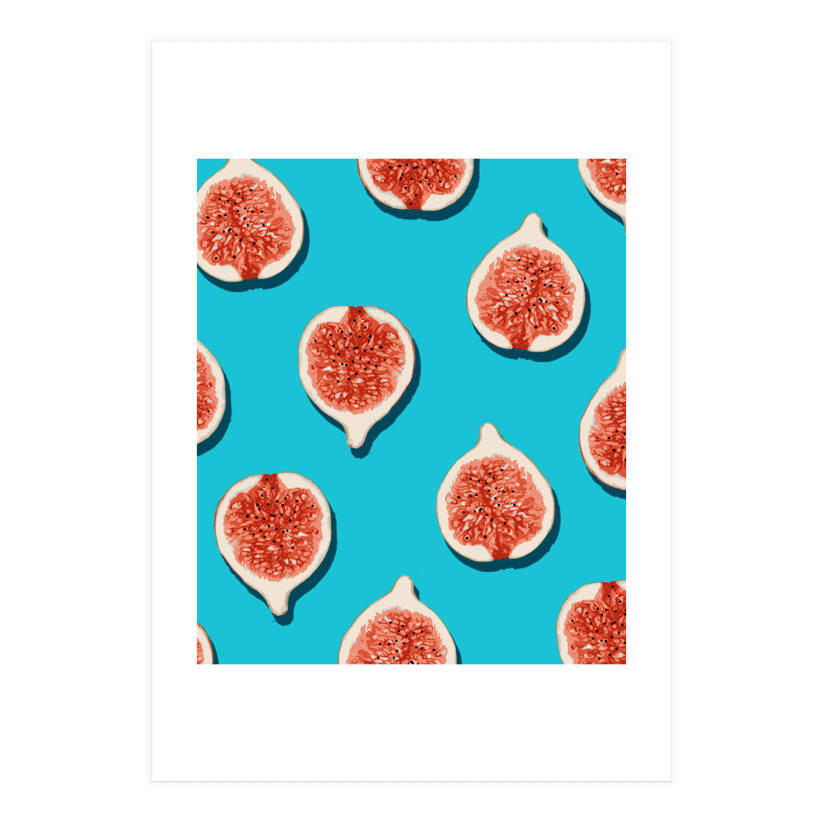 Fig Lover #society6 #decor #buyart (Print Only)