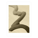 Brushstrokes in Sepia (Print Only) thumbnail