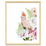 Cockatoo in Flower Jungle thumbnail