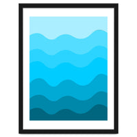 Blue gradient design