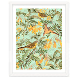 Yellow Birds in Tropical Jungle Paradise thumbnail