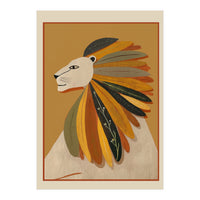 Leaf Mane Lion I (Print Only)