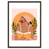 Bohemian Summer, Modern Boho Girl Reader, Books Read Self Care Self Love, Travel Hippie Nomad Black Woman thumbnail