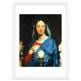 Jean Auguste Dominique Ingres / 'The Virgin Mary Prays to the Host', 1866. thumbnail