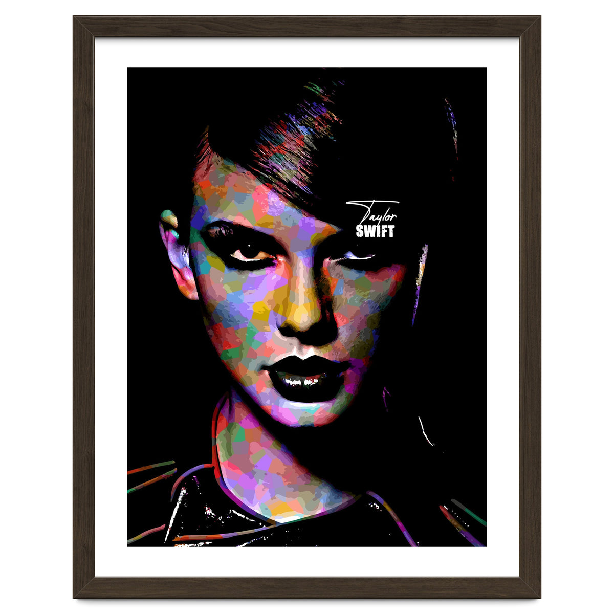 Taylor Swift Colorful Art 4