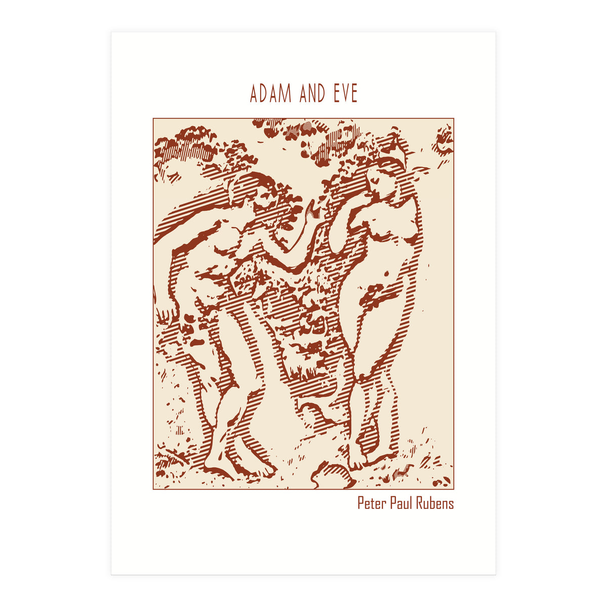 Adam And Eve   (Print Only)
