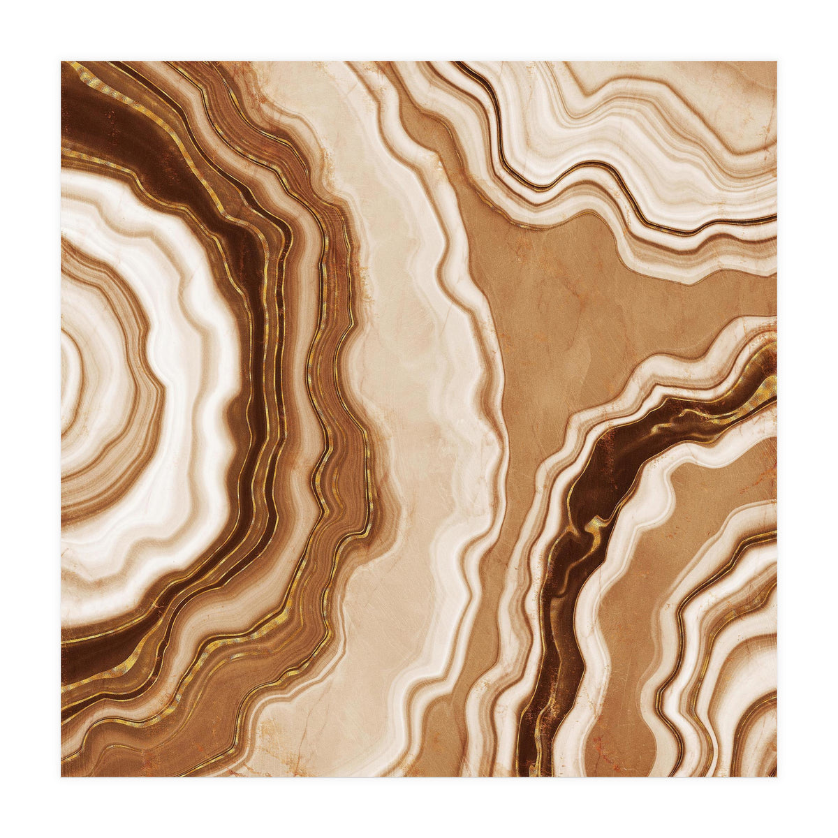 Golden Agate Texture 06 (Print Only)