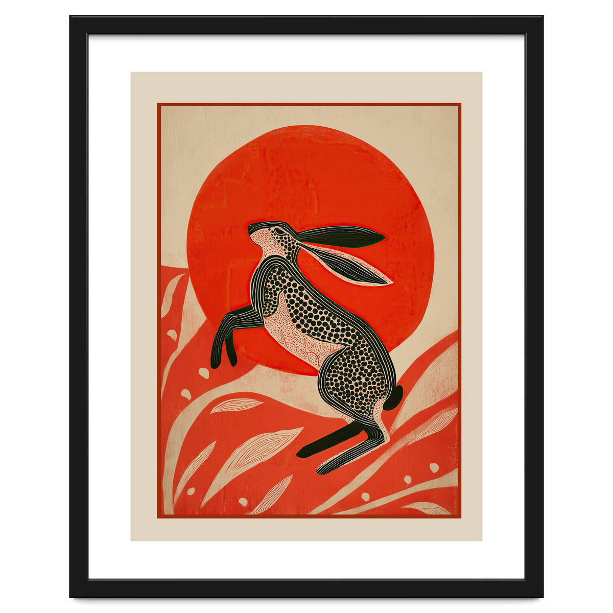 Hare And The Red Sun