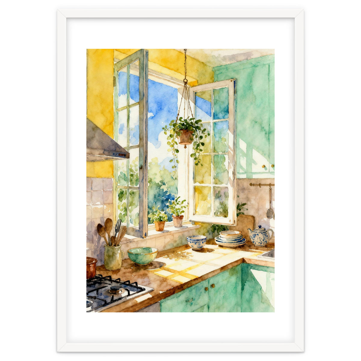 Matisse Inspired Kitchen Room
