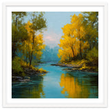 Serene Autumn River Landscape thumbnail