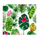 The Tropic, Banana Leaves Tropical Jungle Botanical, Palm Plants Monstera Nature, Bohemian Plants Floral (Print Only) thumbnail