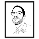 Malcolm X Illustration thumbnail
