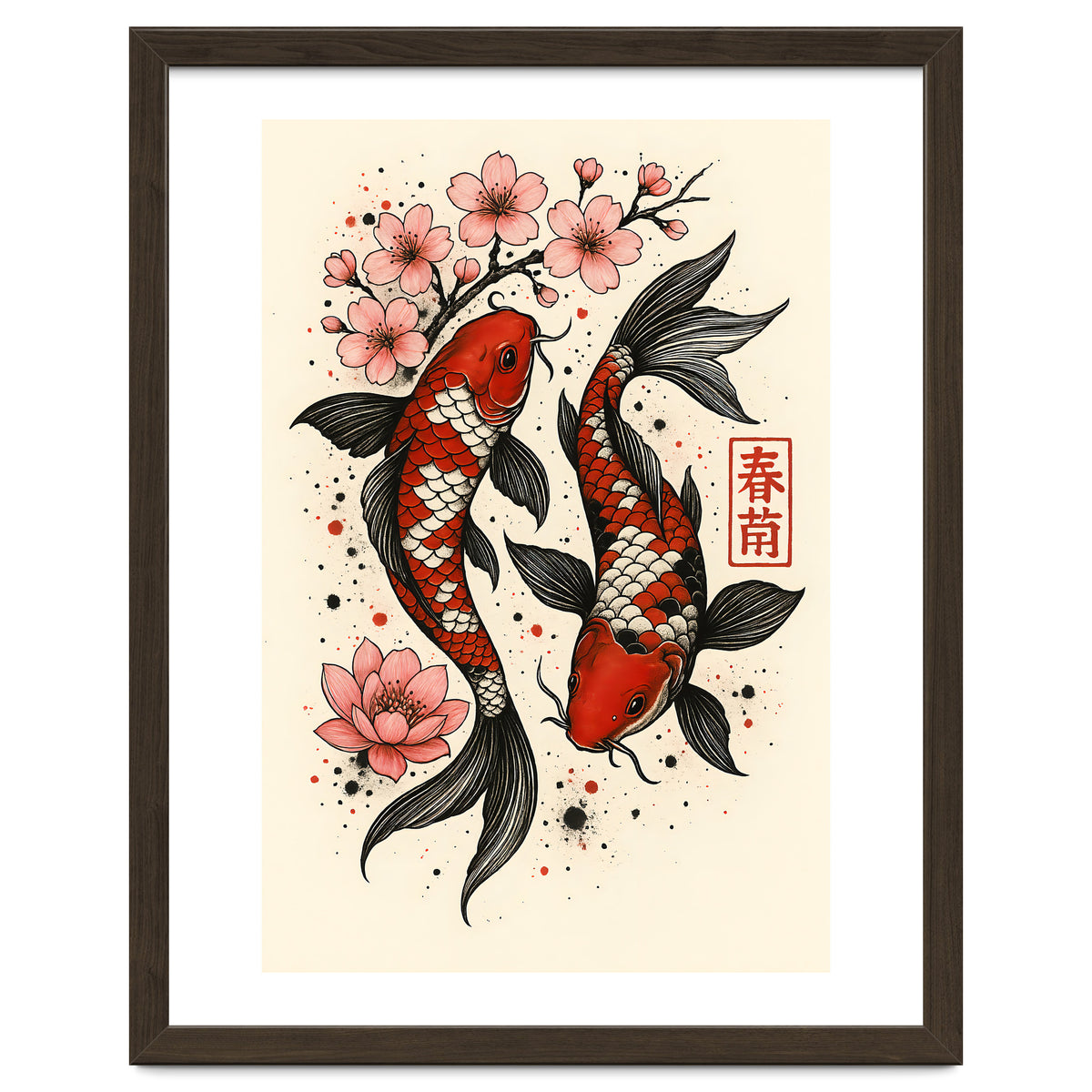 Koi fish Japanese