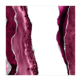 Burgundy & Silver Agate Texture 06  (Print Only) thumbnail