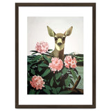 Japan, Doe in Blossom Bush thumbnail