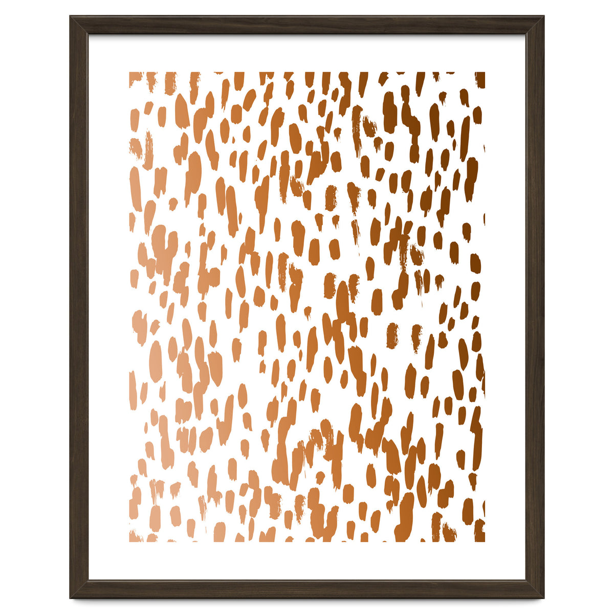 Copper Brushstrokes #society6 #decor #interiors