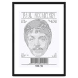 Receipt Art Paul Mc Cartney thumbnail