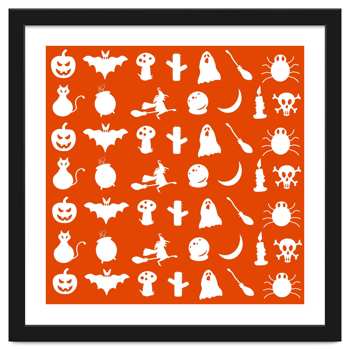 Halloween Icons Pattern