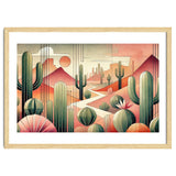 Art Deco Desert Cacti thumbnail