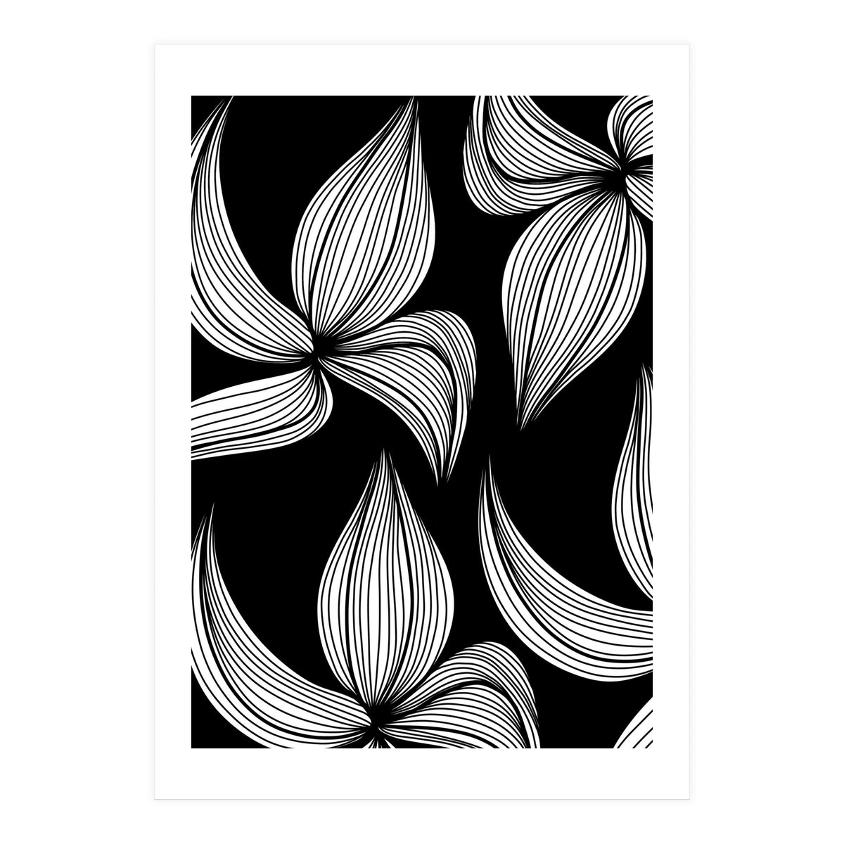 Flower lines (Print Only)