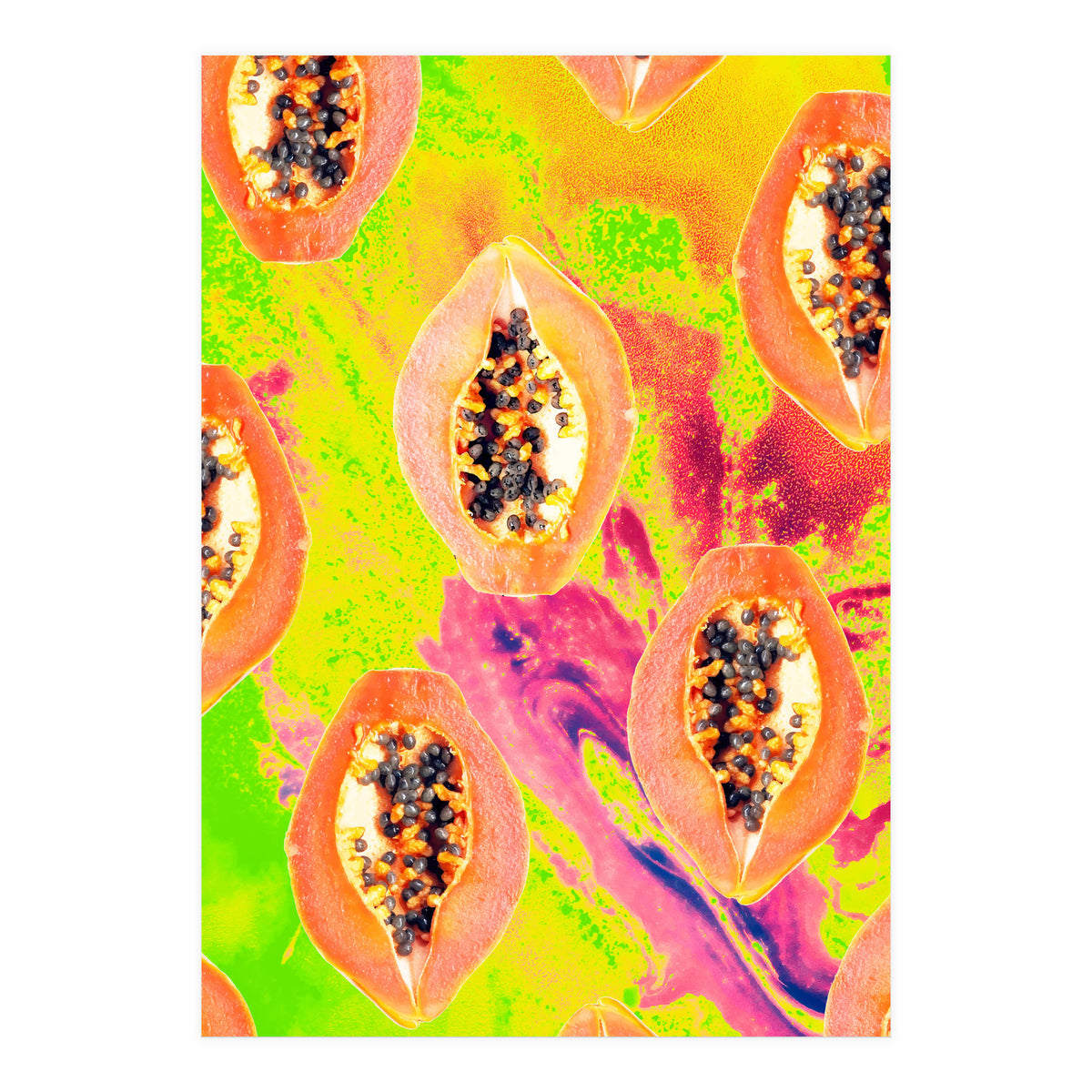 Papaya #society6 #decor #buyart (Print Only)