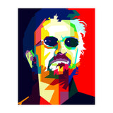 Ringo Starr The Beatles Music Art WPAP (Print Only) thumbnail