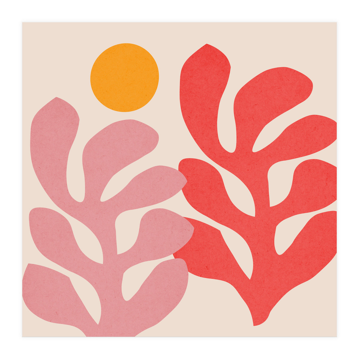 Floral matisse 1 (Print Only)