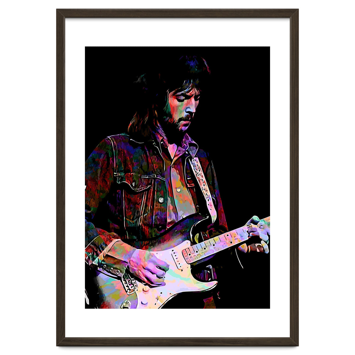Eric Clapton Rock and Blues Guitarist Legend v2