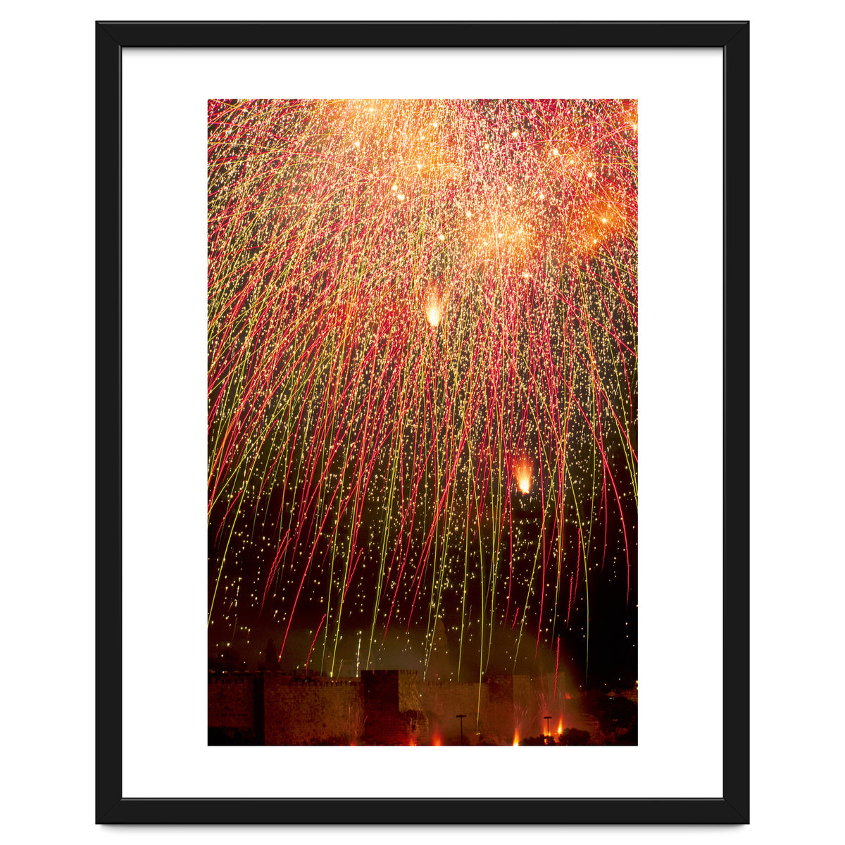 Fireworks over Jerusalem II