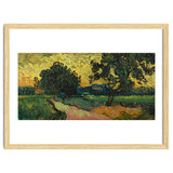 Landscape at Twilight. Date: June 1890, Auvers-sur-Oise. Dimensions: 50.2 cm x 101 cm, 70 cm x 12... thumbnail