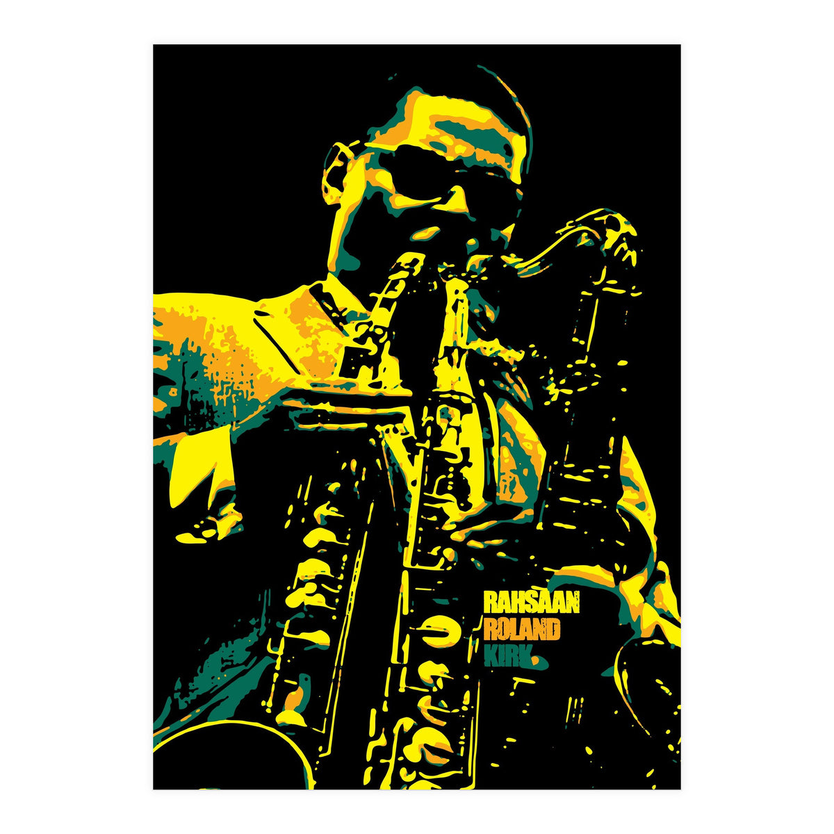Rahsaan Roland Kirk v3 (Print Only)