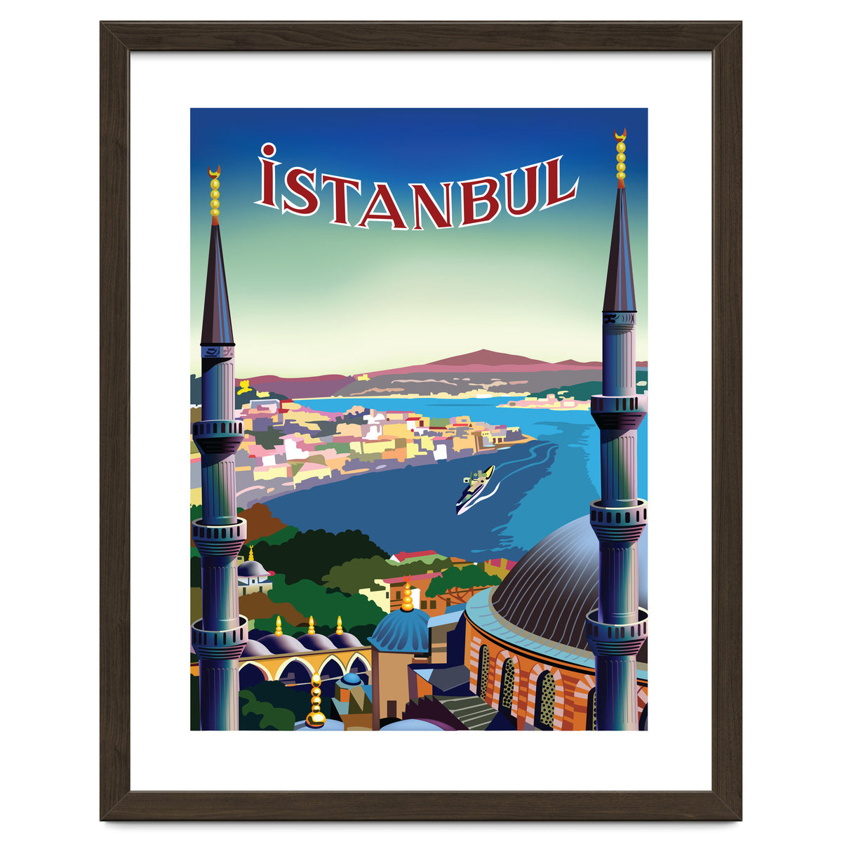 Istanbul, Turkey, Aerial View