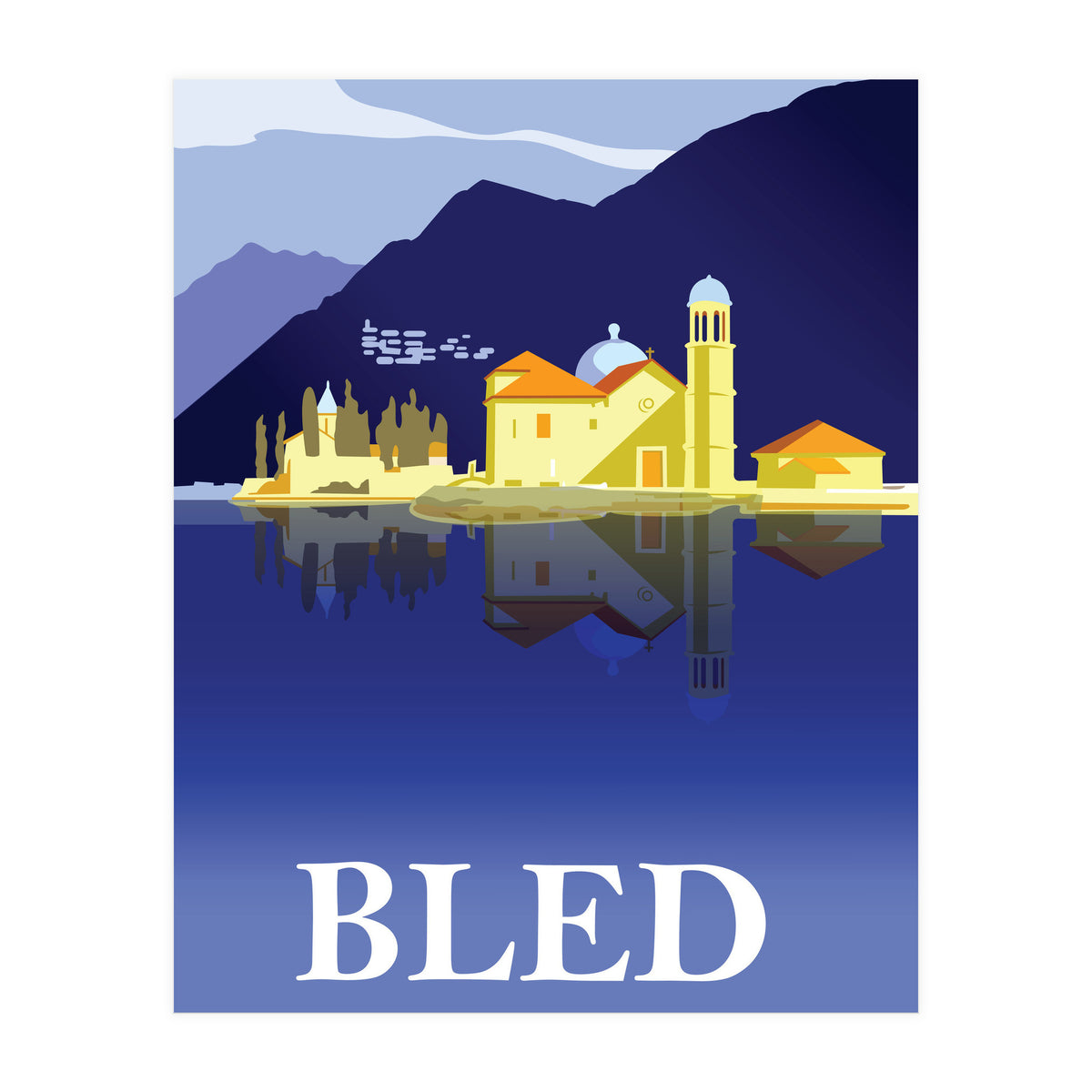 Bled Island, Slovenia (Print Only)