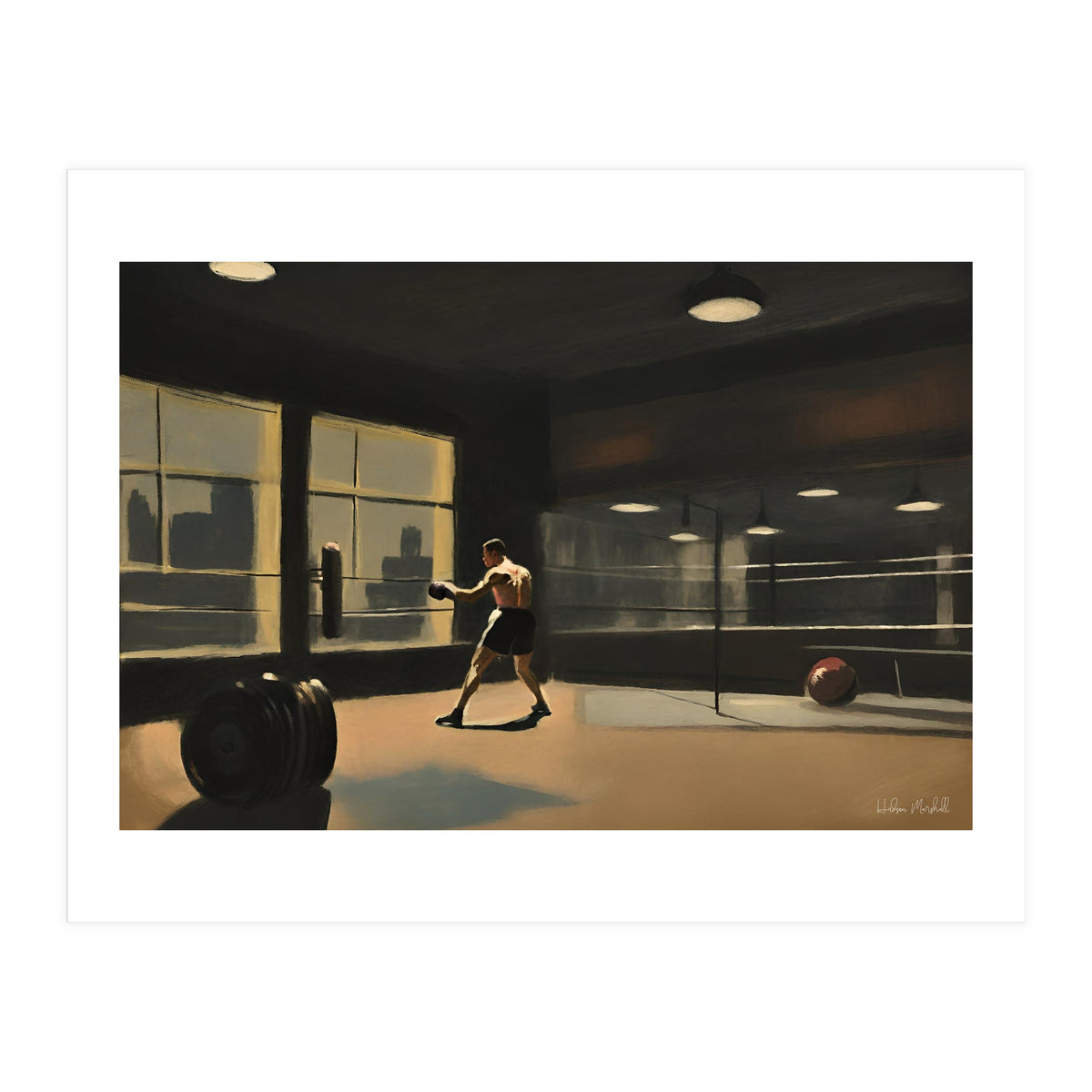 Boxing Gym #3 (Print Only)