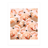 Flamingo Blush #society6 #decor #buyart #flamingoart (Print Only) thumbnail