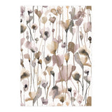 Watercolour Terracotta Wild Flowers (Print Only) thumbnail