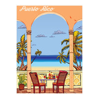 View on Puerto Rico Coast (Print Only)