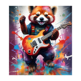 Red Panda Plays Guitar Music (Print Only) thumbnail