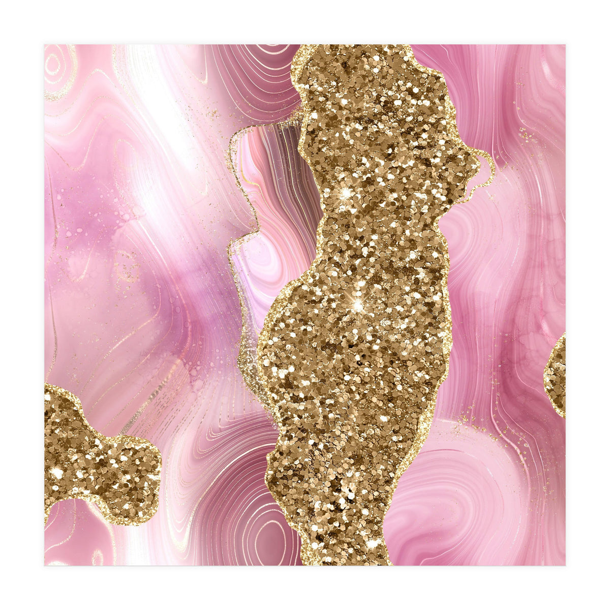 Agate Glitter Dazzle Texture 13 (Print Only)