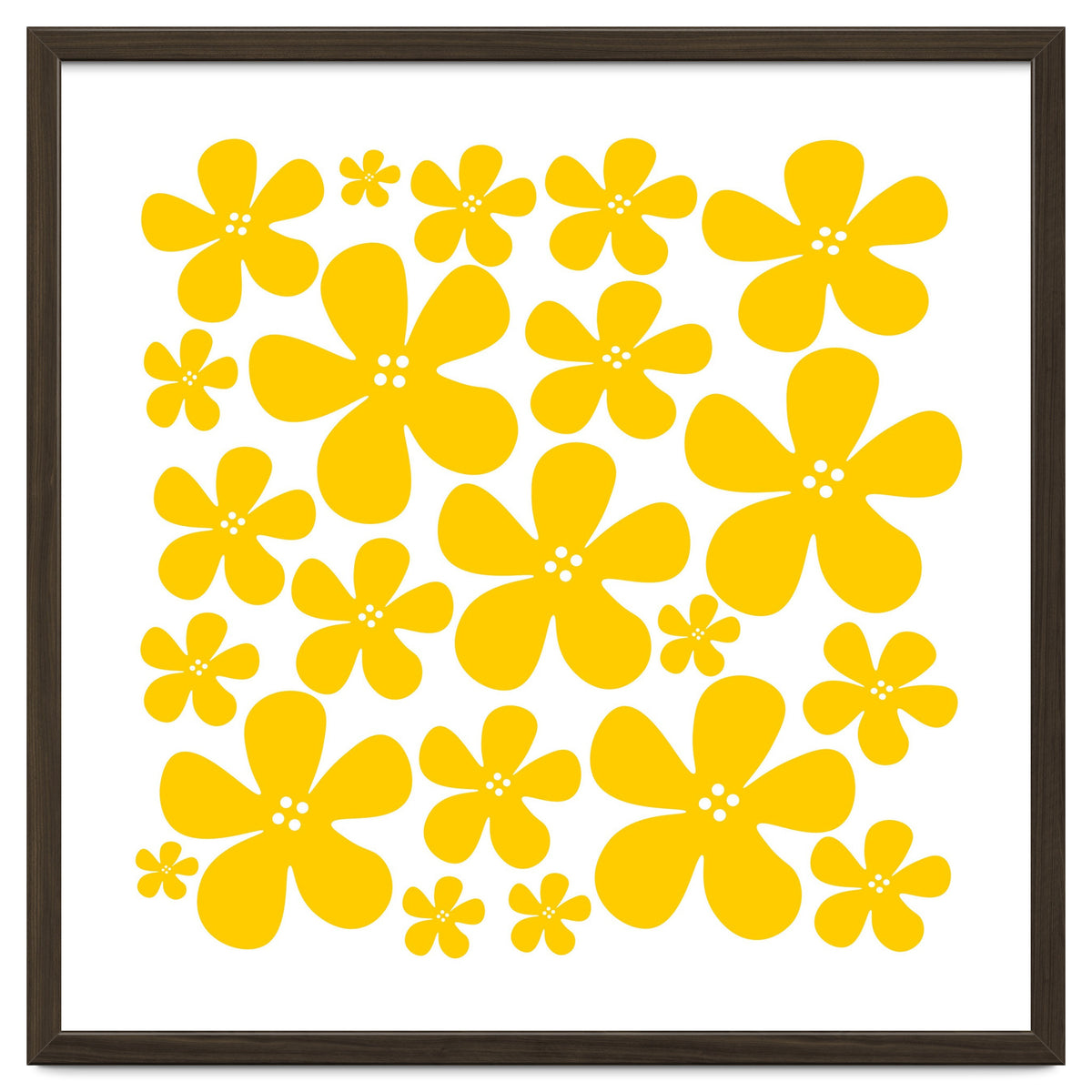 Yellow Flowers Pattern