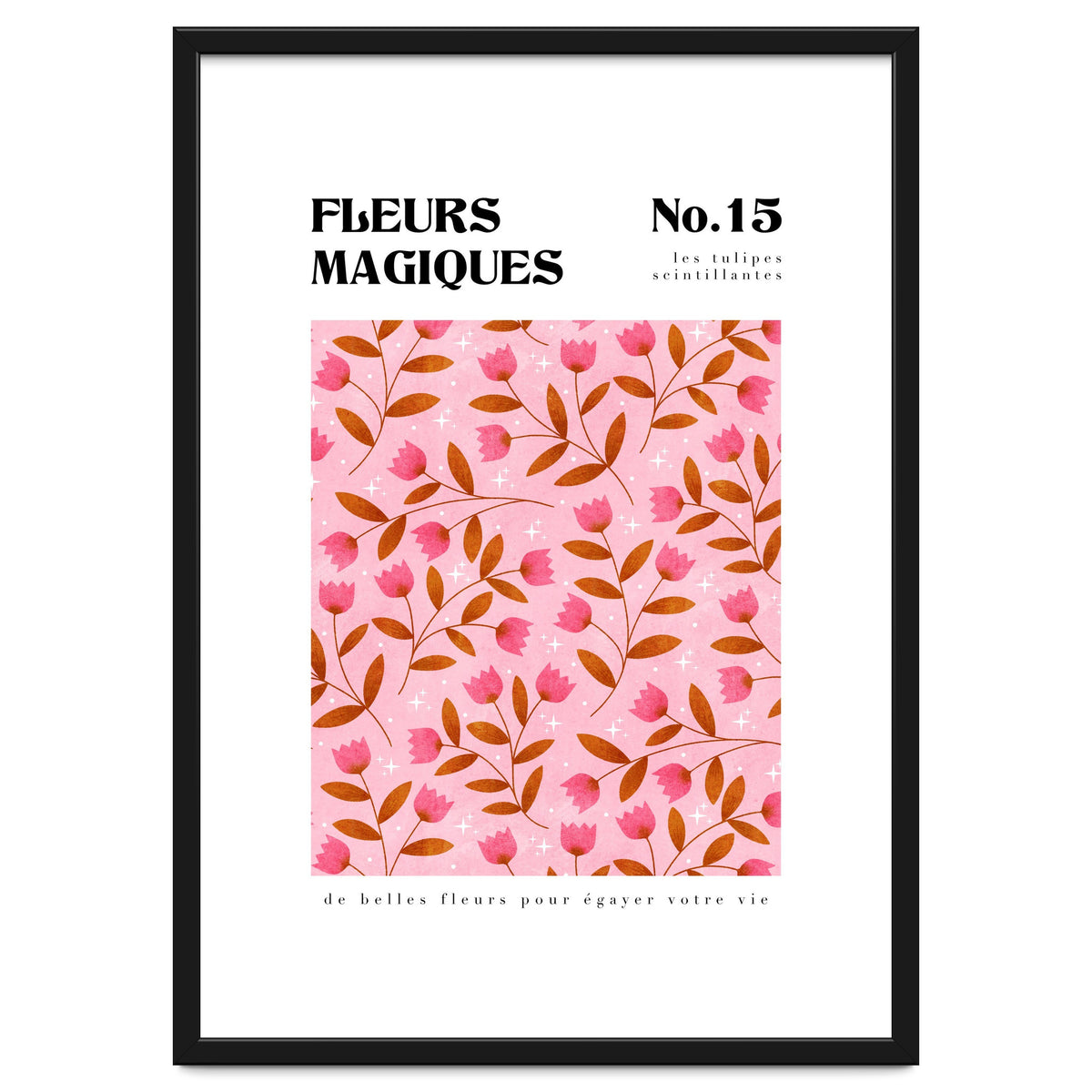 Magical Flowers No.15 Sparkling Tulips