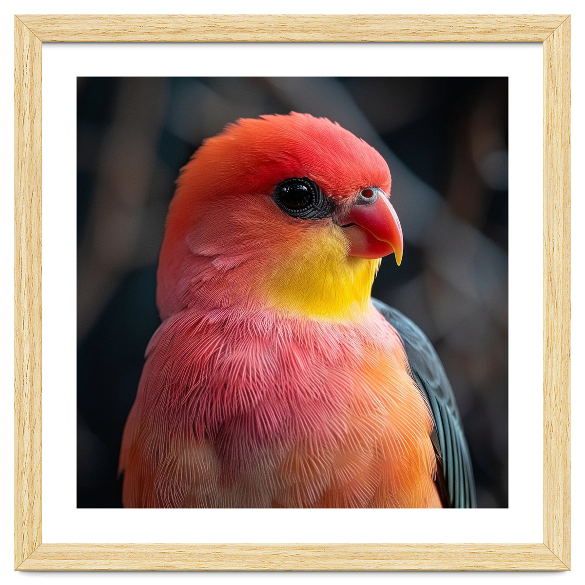 Vibrant Tropical Bird