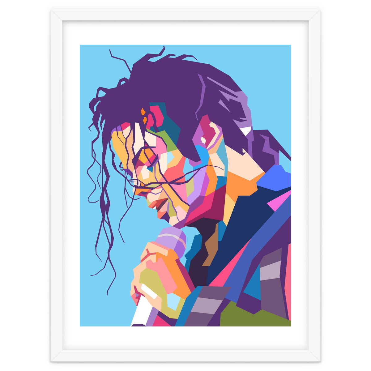 Michael Jackson pop art portrait