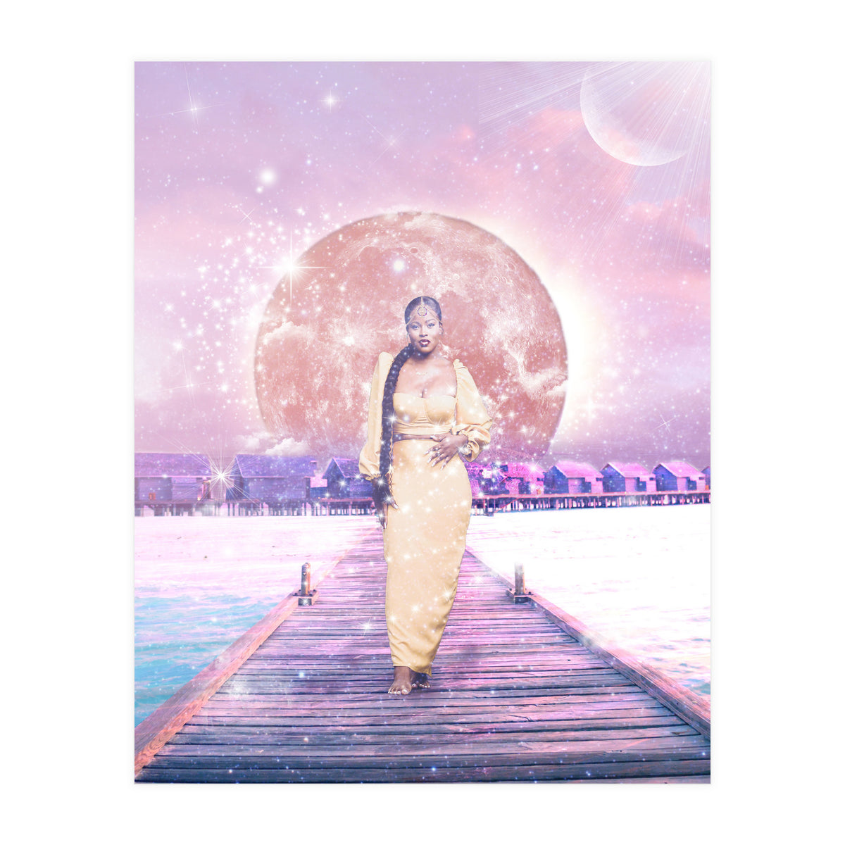 Amara - Queen Of African Tides (Print Only)