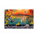 Rangitoto Sunset (Print Only) thumbnail