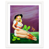 Sexy Pinup Gil Fell On Cactus From A Horse thumbnail
