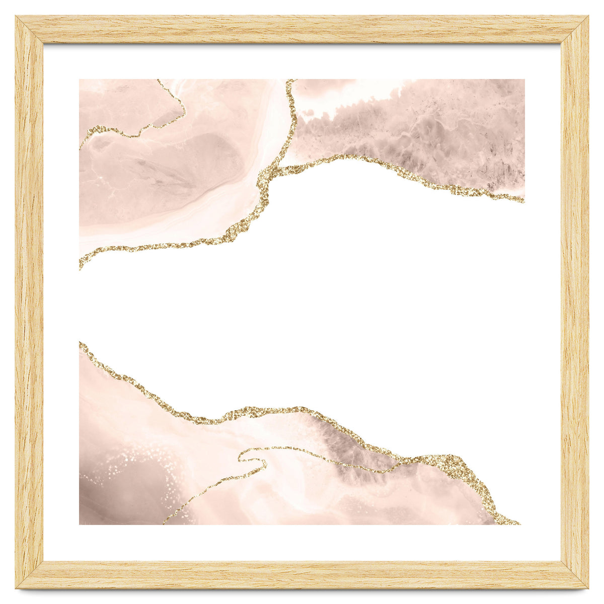 Ivory & Gold Agate Texture 06