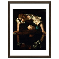 Caravaggio – Narcissus (ca. 1600) | Dramatic Baroque Masterpiece